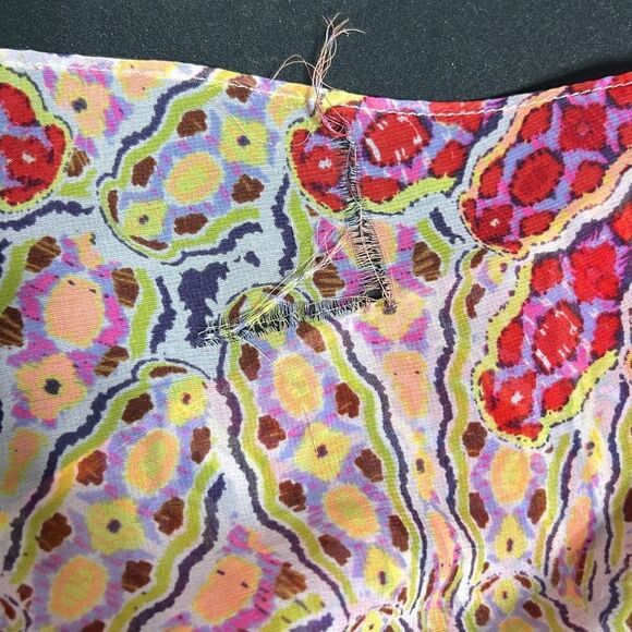 Victoria's Secret Silky Embellished Floral Swimsuit Cover Up Size Small - Picture 5 of 6